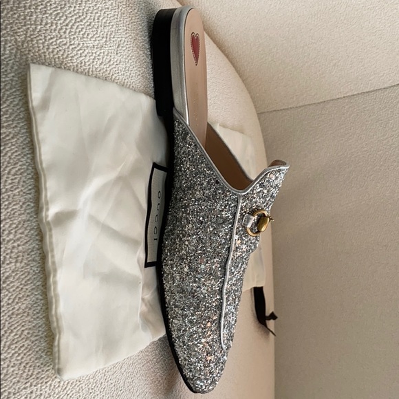 ✅SOLD✅ Gucci Princetown Glitter Mule - Picture 11 of 15